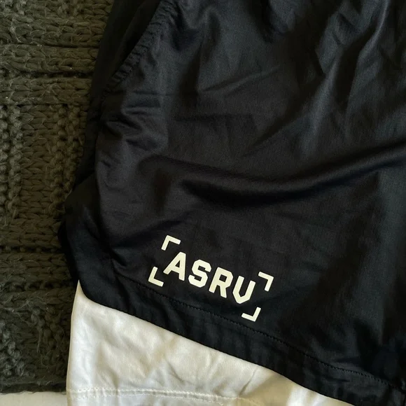 ASRV Dark Navy Athletic Shorts - Picture 3 of 8